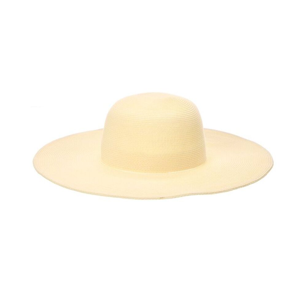 Bruno Magli Packable Floppy Brim Sun Hat, White